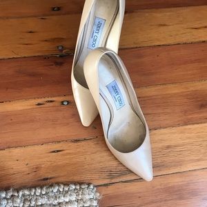 Nude Jimmy Choo heels, size 36.5